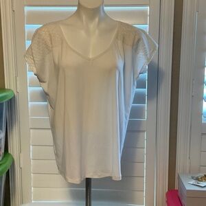 MPG Cream Women's Blouse